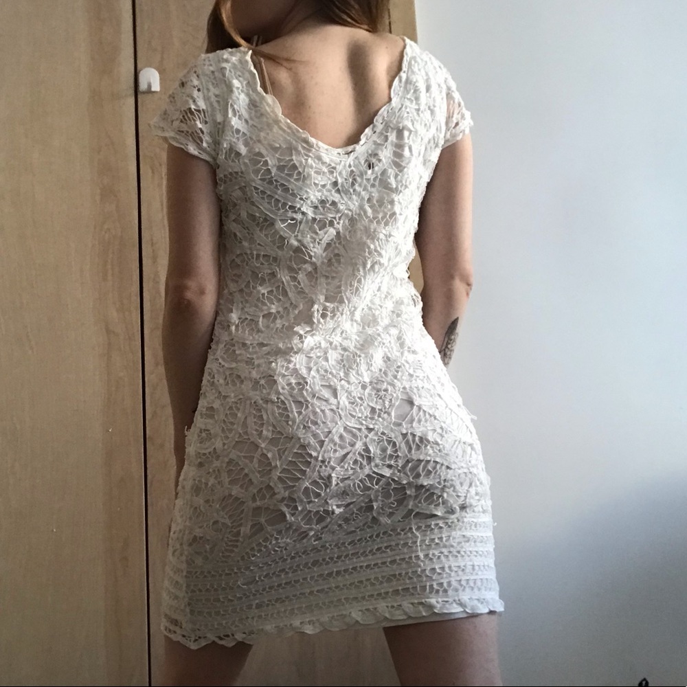 White Lace Dress